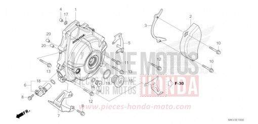 COUVERCLE DE GENERATEUR C.A. NSS750M de 2021